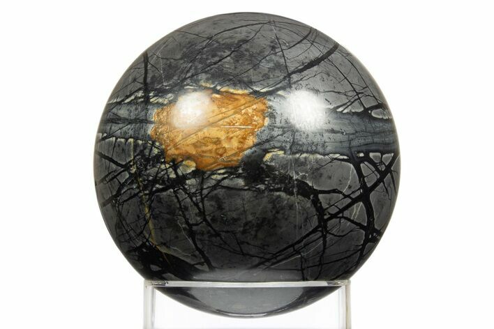 Polished Picasso Marble Sphere - Utah #311641